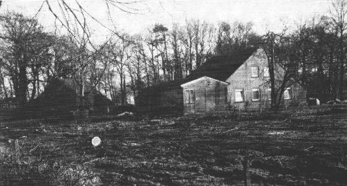 Ein Behelfsheim an der Burlager Landstrae. Seine Tage drften gezhlt sein.